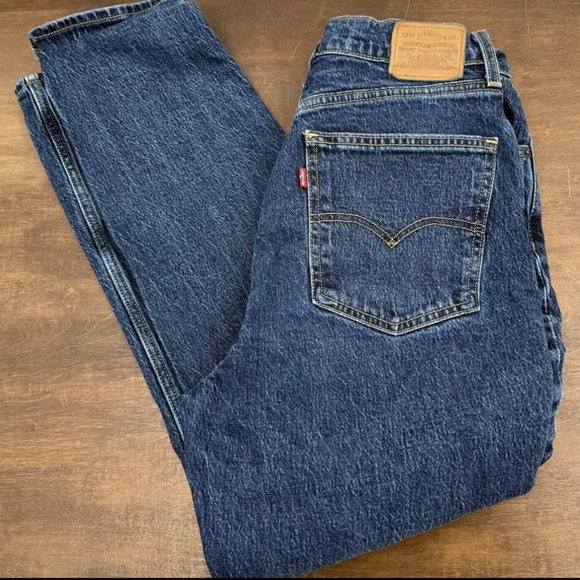 Levi's Denim - Levi's Womens 70s High Rise Slim Straight Denim Jeans Medium Wash 31 x 29